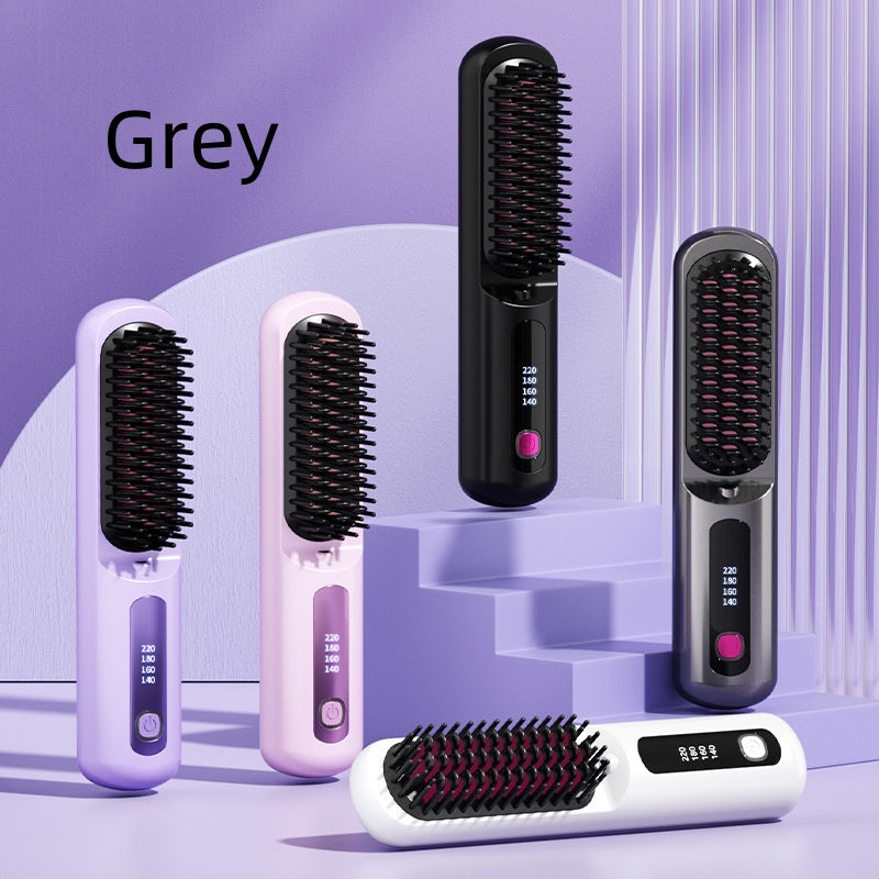 Wireless Anion Does Not Hurt Hair Portable Straight Comb