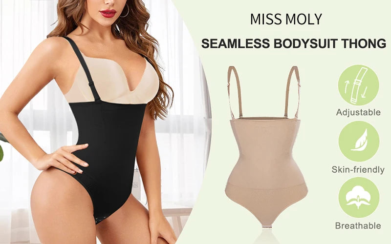 Bodysuit Shapewear Women Full Body Shaper Tummy Control Slimming Underwear Sheath Butt Lifter Push Up Abdomen Shapers Corset