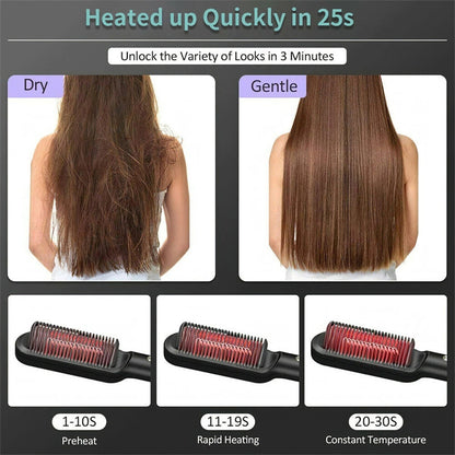 Shapevora™ 2-in-1 Hair Straightener & Curler – Fast, Frizz-Free Styling