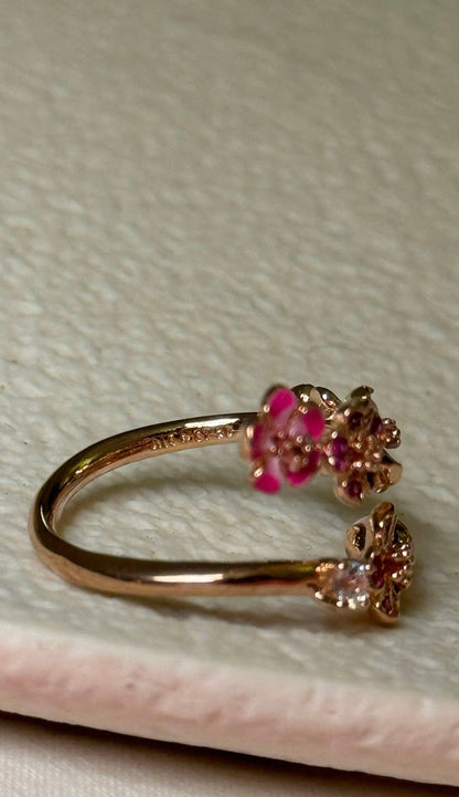 Peach Blossom Ring