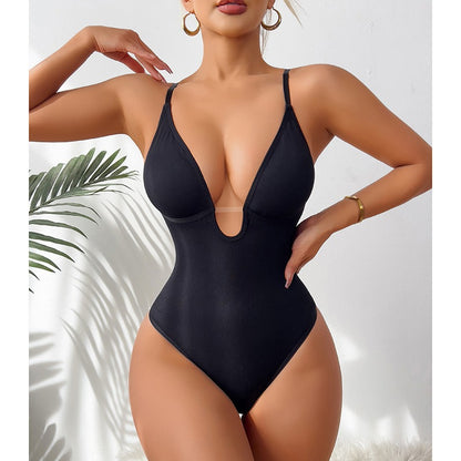 Shapevora™ Sexy Deep V Corset – Belly Tucking & Butt Lifting